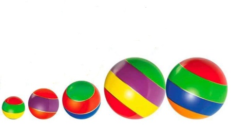 Купить Мячи резиновые (комплект из 5 мячей различного диаметра) в Кировграде 